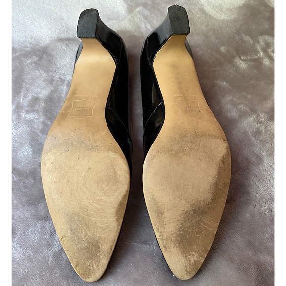 🎉Ros Hommerson Patent Leather Heel, Size 8N, Black - Picture 3 of 4